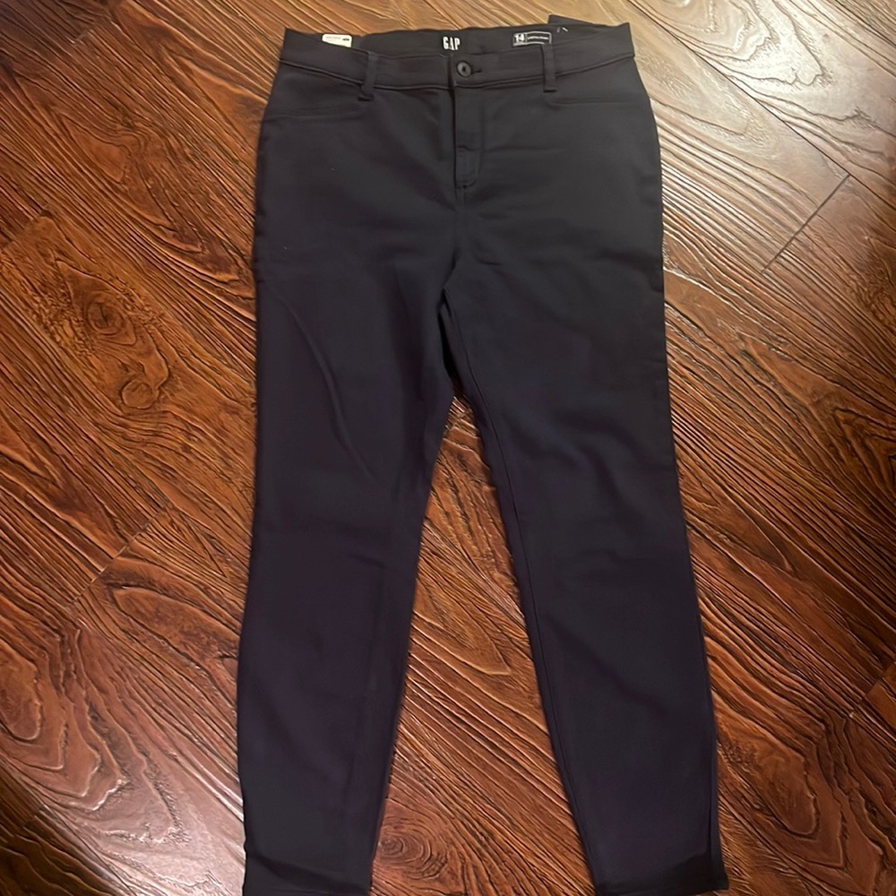 Gap stretch skinny navy/ midnight pants NWT